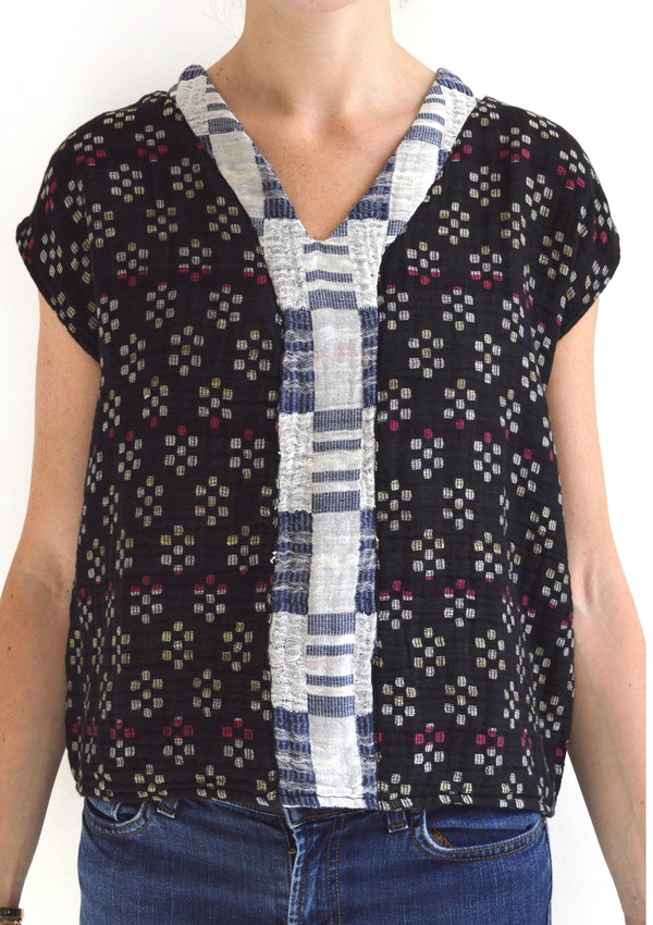 Ace & Jig Arrow Top in Kasuri Ace & Jig Arrow Top in Kasuri