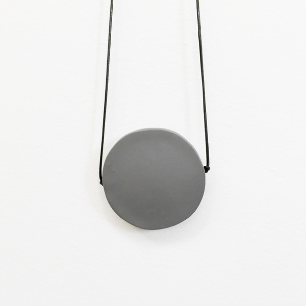Sea + Pattern Charcoal Radial Necklace Sea + Pattern Charcoal Radial Necklace