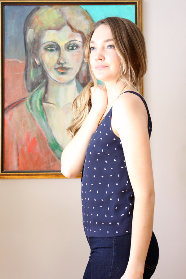 Betina Lou Lea Tank Top Navy Betina Lou Lea Tank Top Navy