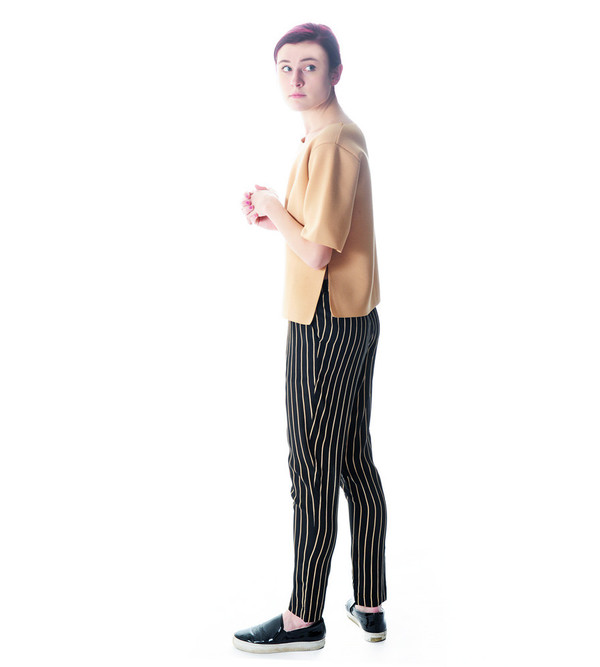 Won Hundred Tan Nea Neoprene Blouse Won Hundred Tan Nea Neoprene Blouse