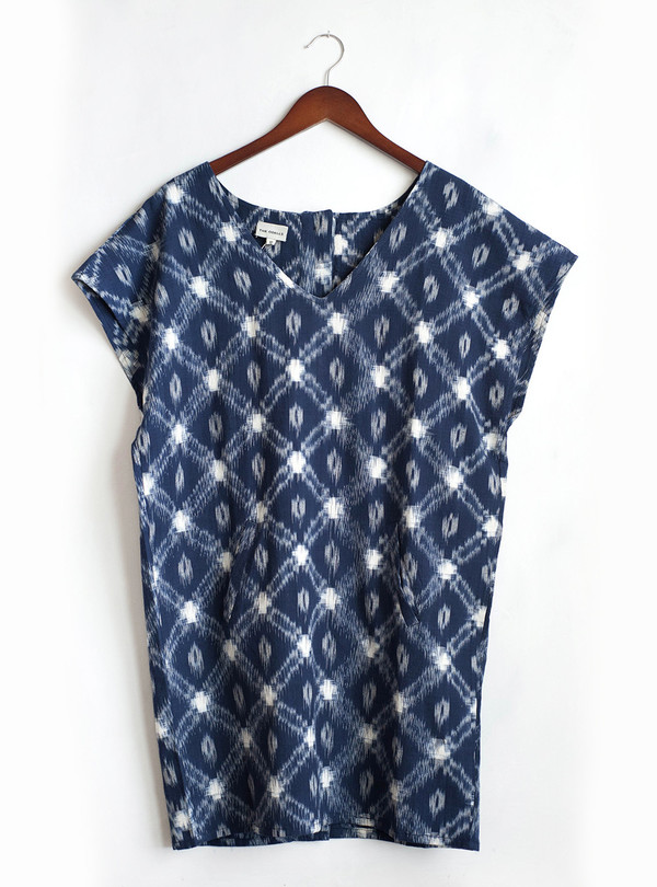 The Odells Ikat Button Shift The Odells Ikat Button Shift