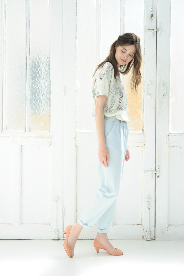 DES PETITS HAUTS HAKOBO BLOUSE DES PETITS HAUTS HAKOBO BLOUSE