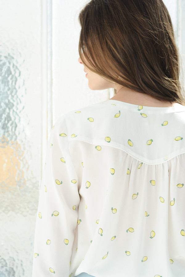 DES PETITS HAUTS JOALA BLOUSE DES PETITS HAUTS JOALA BLOUSE