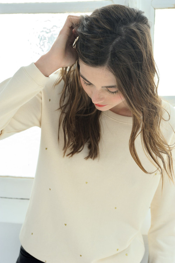 DES PETITS HAUTS REALINE SWEATSHIRT DES PETITS HAUTS REALINE SWEATSHIRT