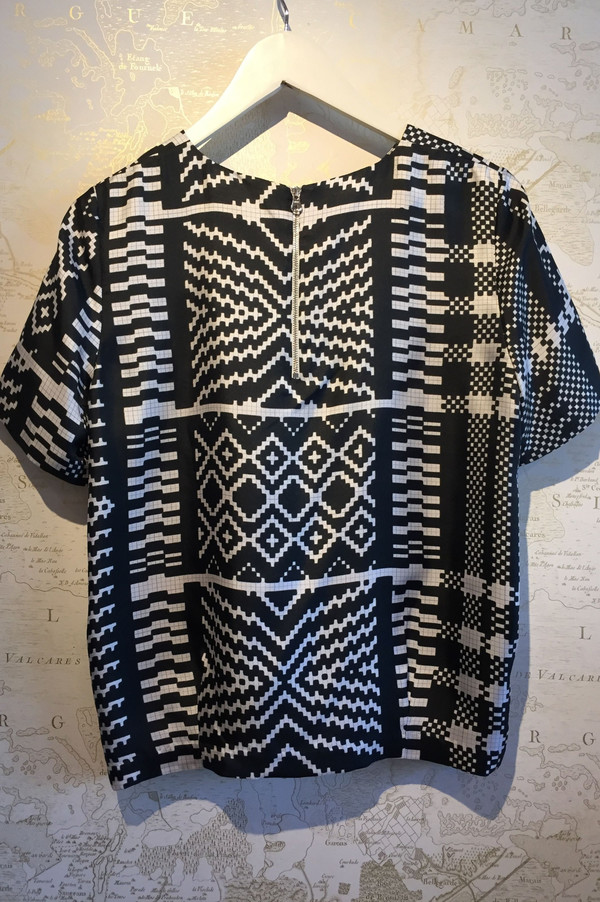 Rhié Silk print tee Rhié Silk print tee