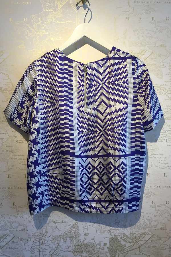 Rhié Silk print tee Rhié Silk print tee