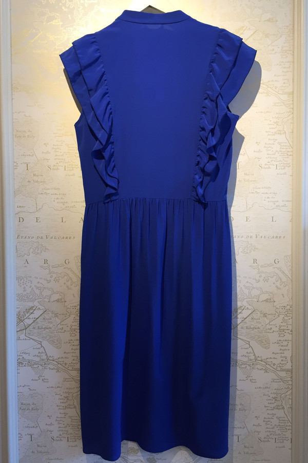 Cacharel Silk V-neck flutter dress Cacharel Silk V-neck flutter dress