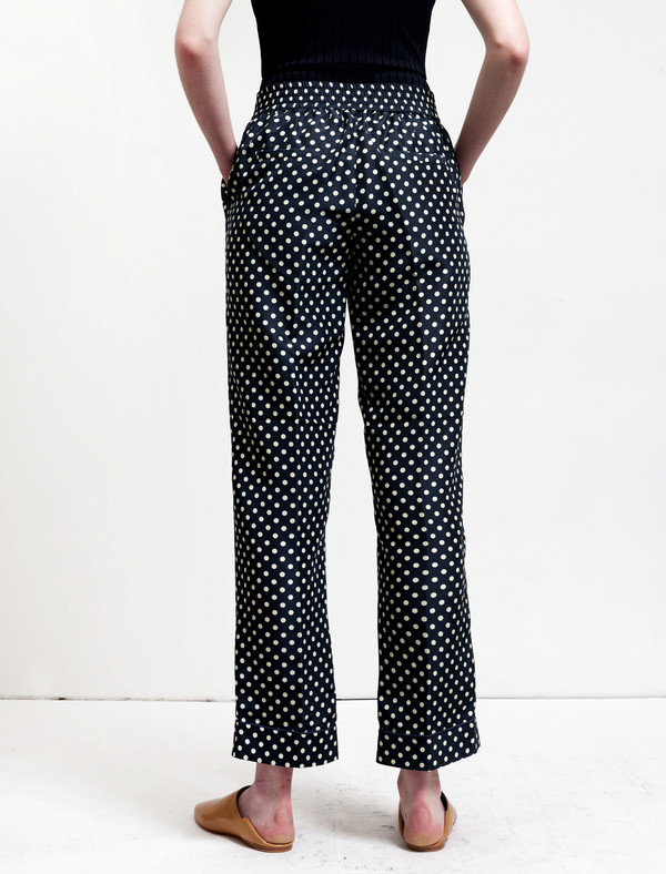 Trademark Polka Dot Silk Pant Trademark Polka Dot Silk Pant