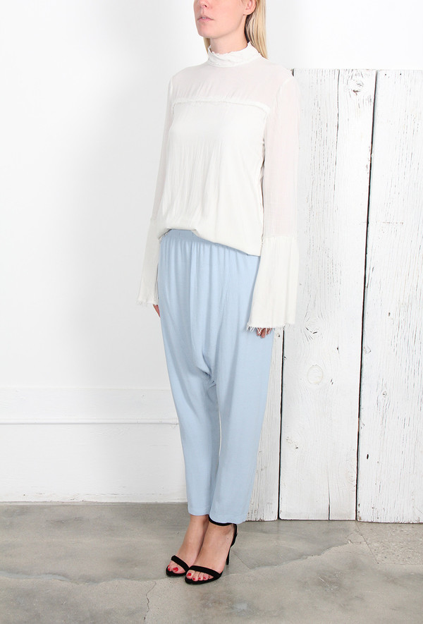 RAQUEL ALLEGRA BELL SLEEVE VINTAGE BLOUSE RAQUEL ALLEGRA BELL SLEEVE VINTAGE BLOUSE