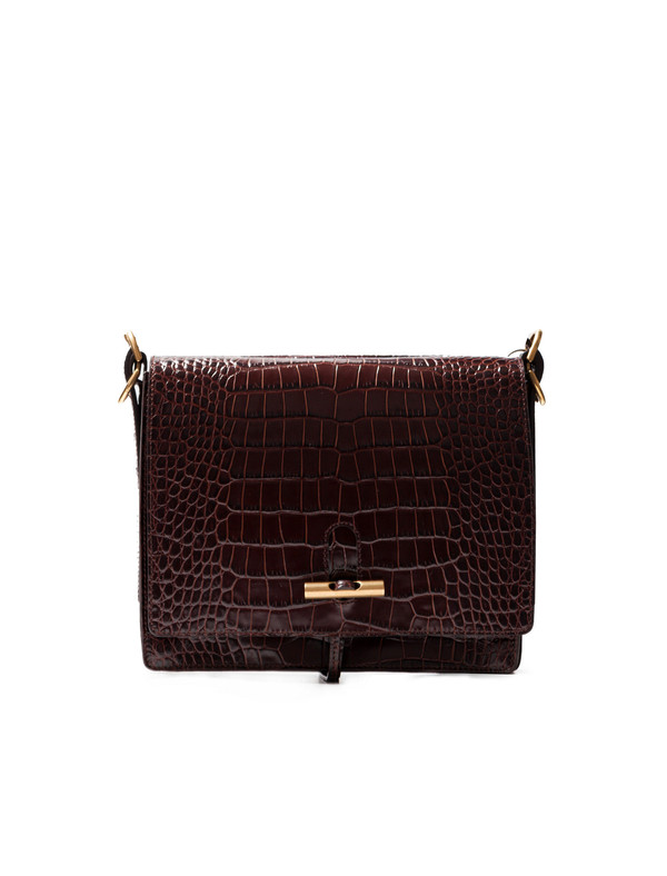 Trademark Womens Isabella Crossbody Chocolate Trademark Womens Isabella Crossbody Chocolate