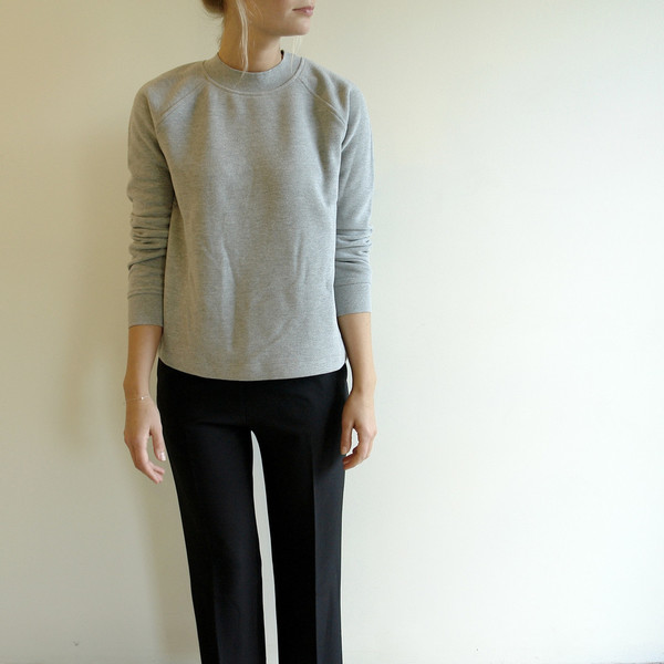 Samsoe Samsoe Grey Crewneck Samsoe Samsoe Grey Crewneck
