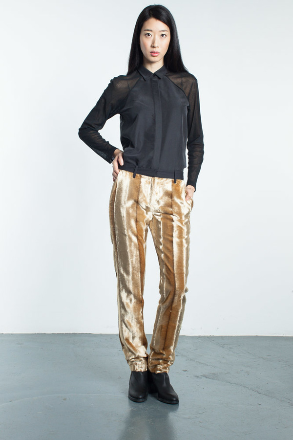 Mandarin & General Faux Fur Trousers Mandarin & General Faux Fur Trousers