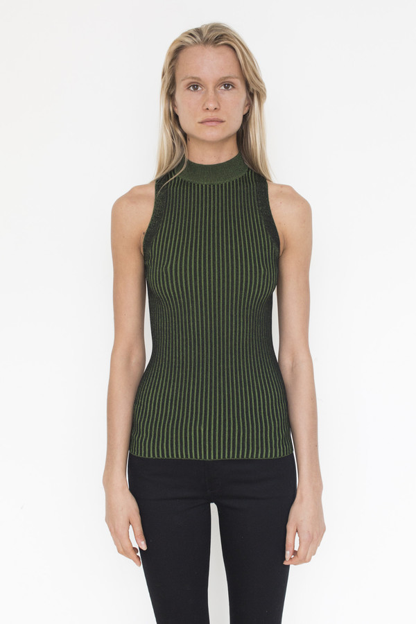 Pari Desai Viscose Hope Two-Tone Mock Tank Pari Desai Viscose Hope Two-Tone Mock Tank