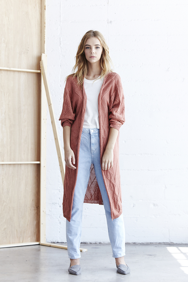 Callahan Cableknit Duster Callahan Cableknit Duster