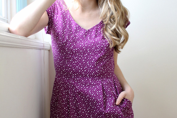 Birds of North America Gander Dress (Purple Starlight) Birds of North America Gander Dress (Purple Starlight)