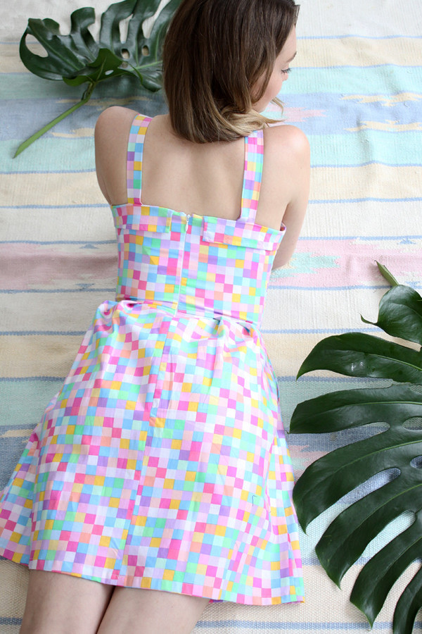 Birds of North America - Sylph Dress (Pastel Pixels) Birds of North America - Sylph Dress (Pastel Pixels)