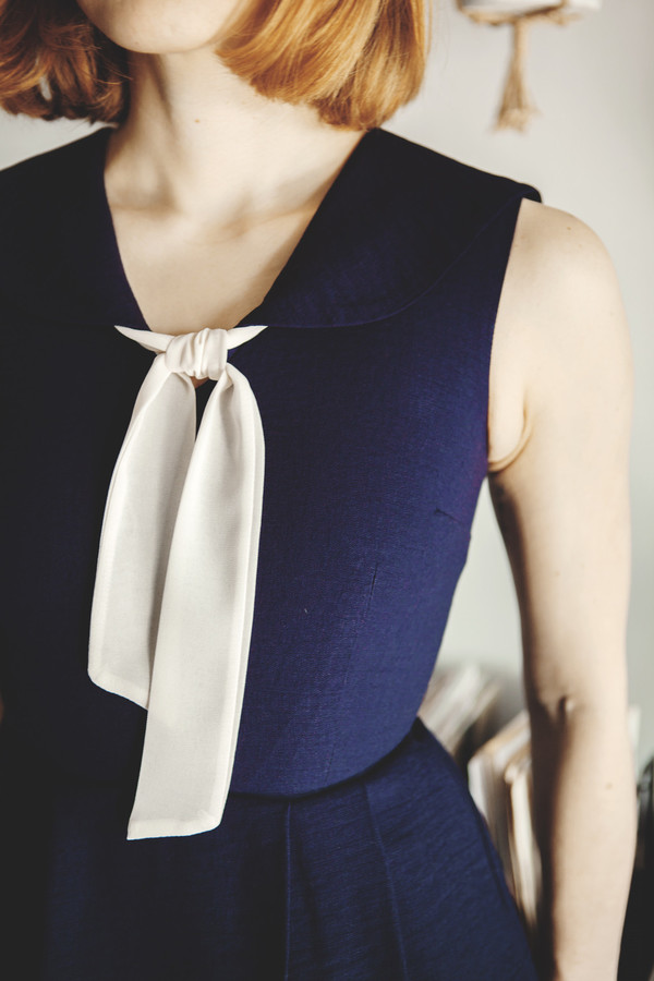 Birds of North America Chiffchaff Dress (Navy) Birds of North America Chiffchaff Dress (Navy)