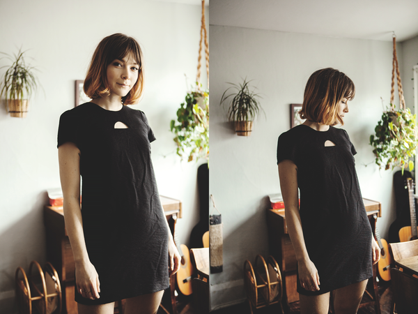 Birds of North America Weaver Dress (Black) Birds of North America Weaver Dress (Black)