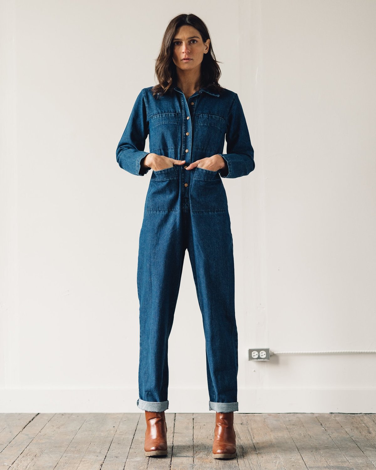 Ilana Kohn Tia Coverall - Denim 