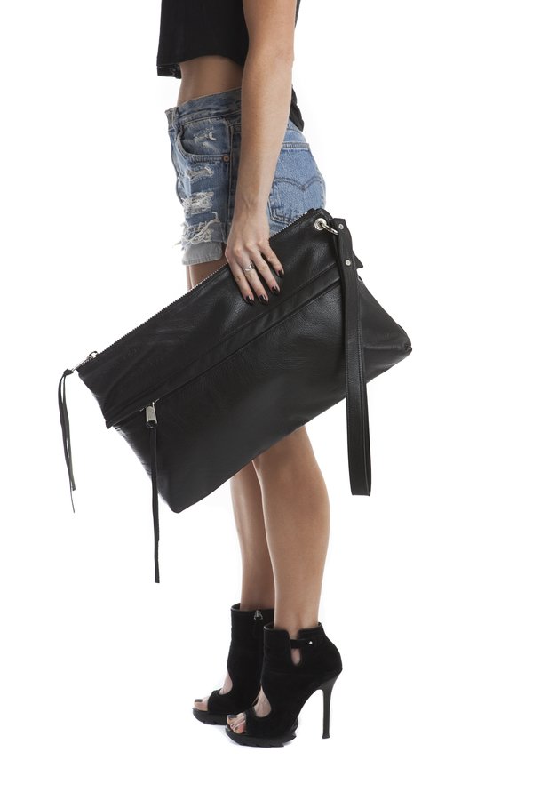Mary Rich HIGHWAY STRAP CLUTCH Mary Rich HIGHWAY STRAP CLUTCH