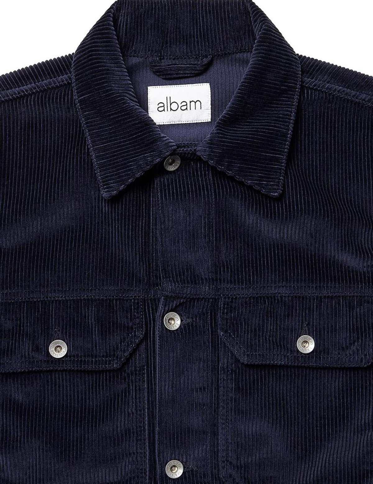Albam Cord Utility Jacket - Navy Blue 