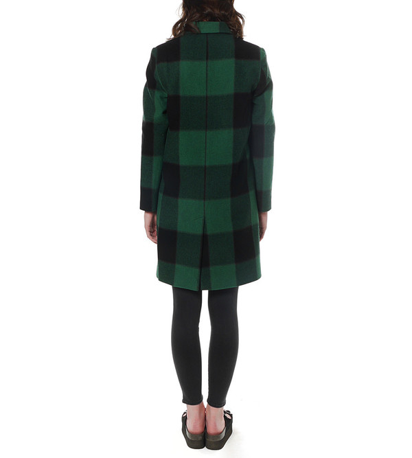 Sea NY Plaid Overcoat Sea NY Plaid Overcoat