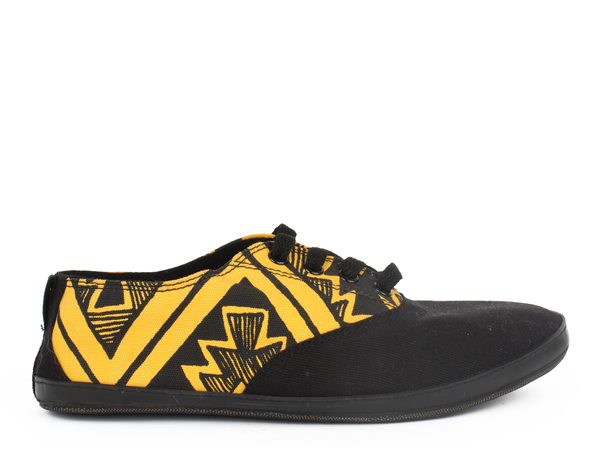 Indosole JJ - Trails Black and Yellow Indosole JJ - Trails Black and Yellow