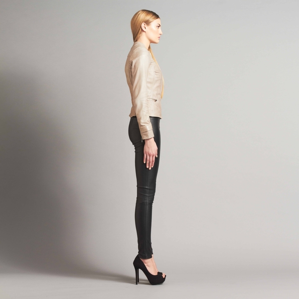 LAMARQUE RAQUEL Micro Square Quilted Leather Jacket LAMARQUE RAQUEL Micro Square Quilted Leather Jacket
