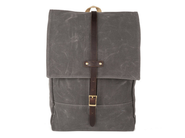 Unisex Waxed Canvas Rucksack Unisex Waxed Canvas Rucksack