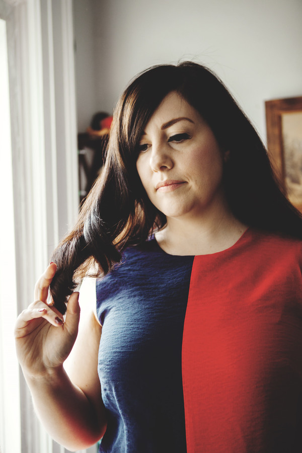 Birds of North America Vanga Dress (Red and Navy) Birds of North America Vanga Dress (Red and Navy)