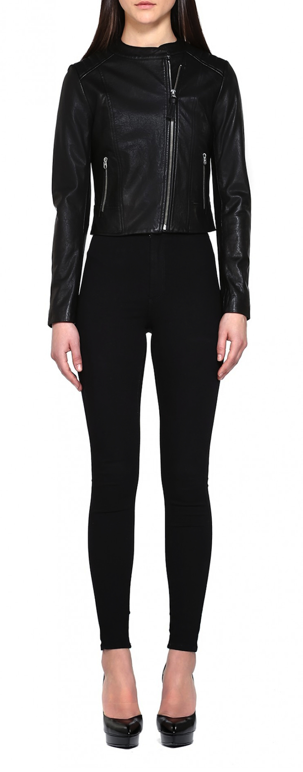 Mackage Misha Cropped Leather Jacket Mackage Misha Cropped Leather Jacket