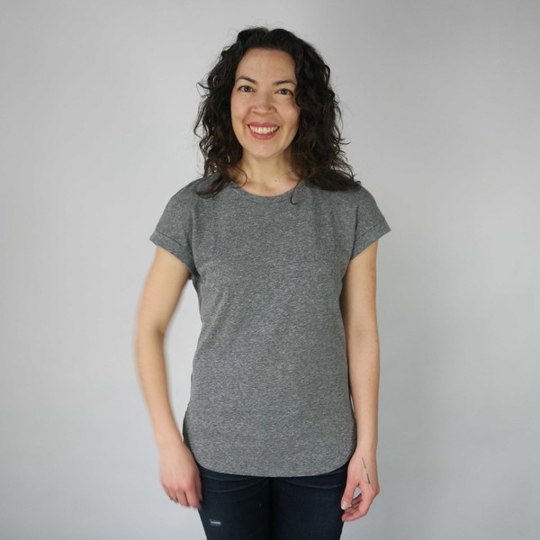 California Tailor Tomboy Tee in Grey California Tailor Tomboy Tee in Grey