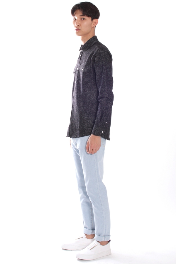 Men's Soulland Tom Shirt Black Men's Soulland Tom Shirt Black