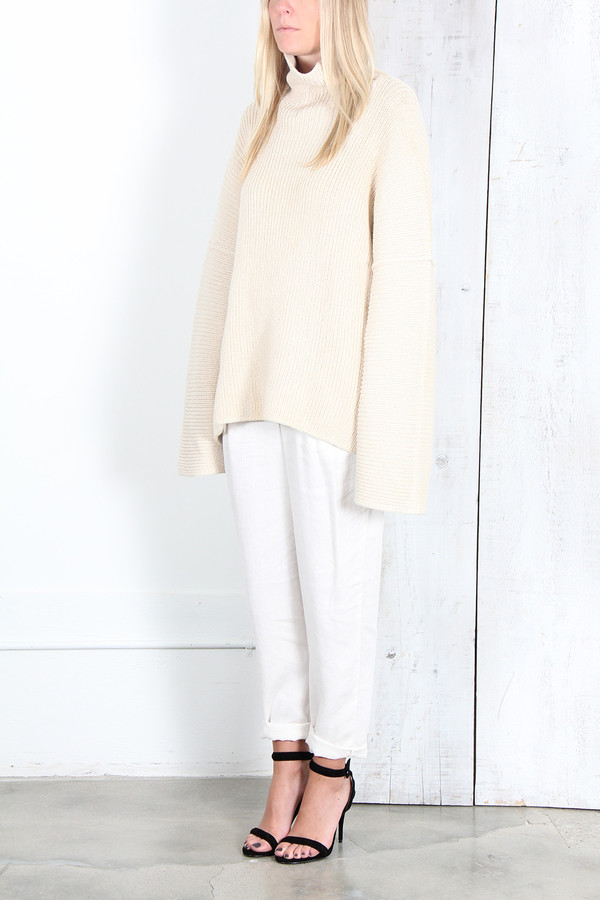 Lauren Manoogian RIB TURTLENECK Lauren Manoogian RIB TURTLENECK