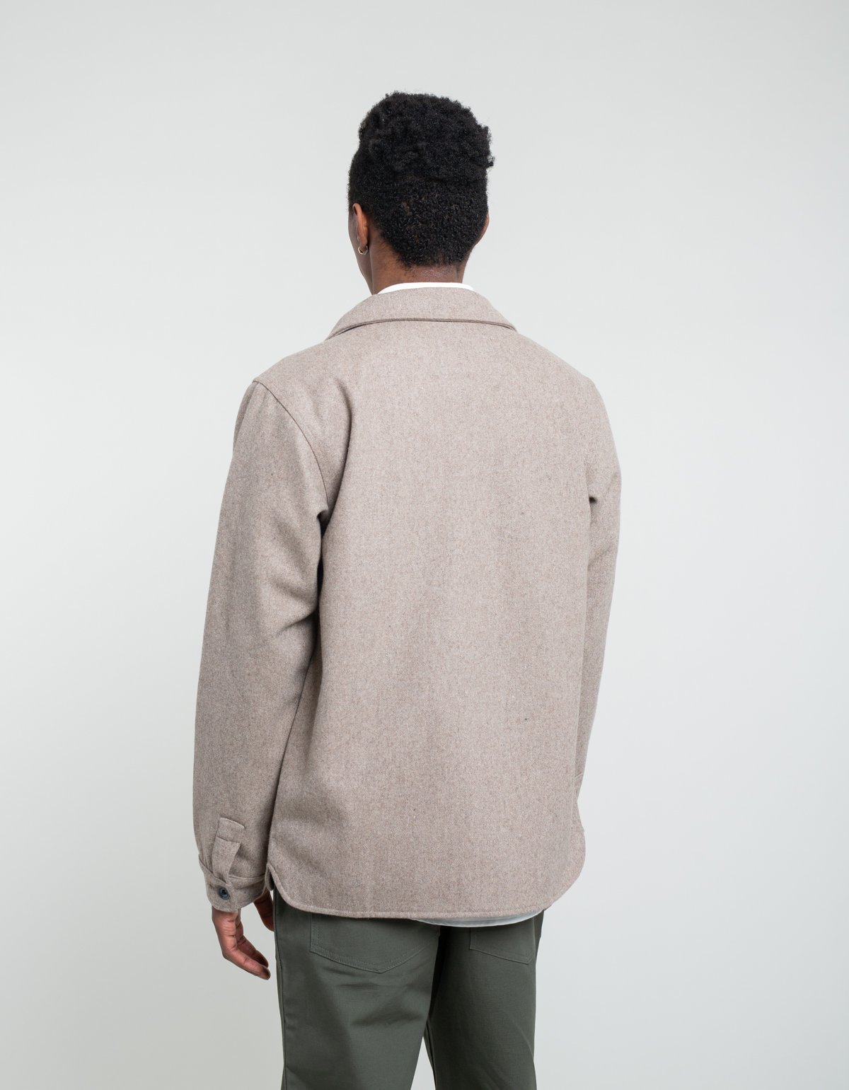Native North Wool Utility Jacket - Dirt 