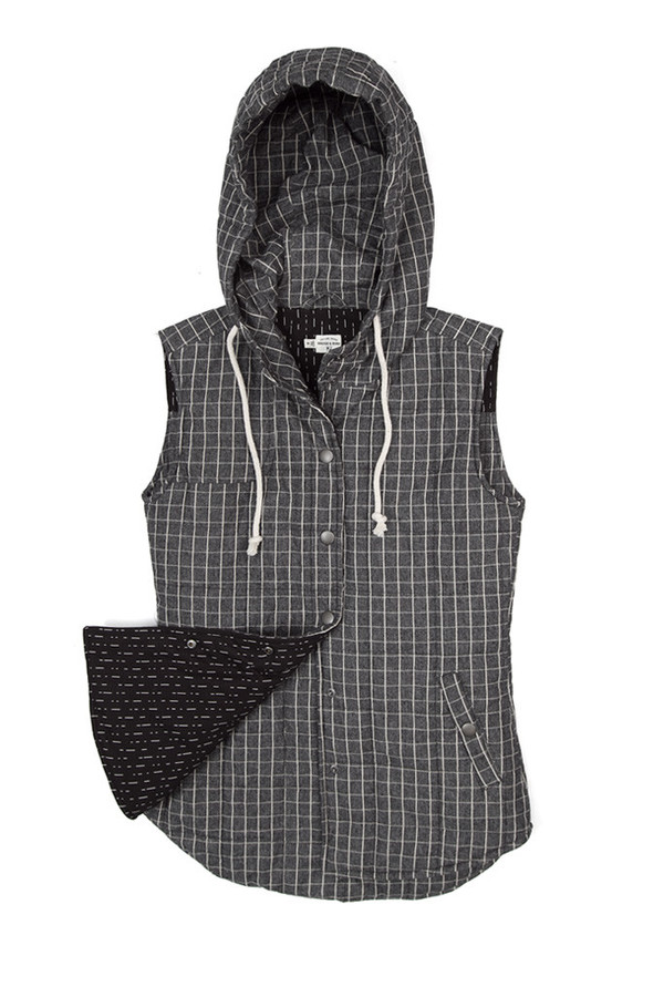 Bridge & Burn Kinney Charcoal Grid Bridge & Burn Kinney Charcoal Grid