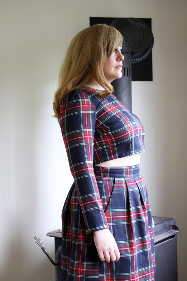 Birds of North America Hornero Top (Stewart Tartan) Birds of North America Hornero Top (Stewart Tartan)