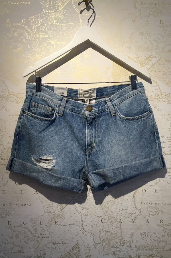 Current Elliott Boyfriend rolled cuff denim short Current Elliott Boyfriend rolled cuff denim short