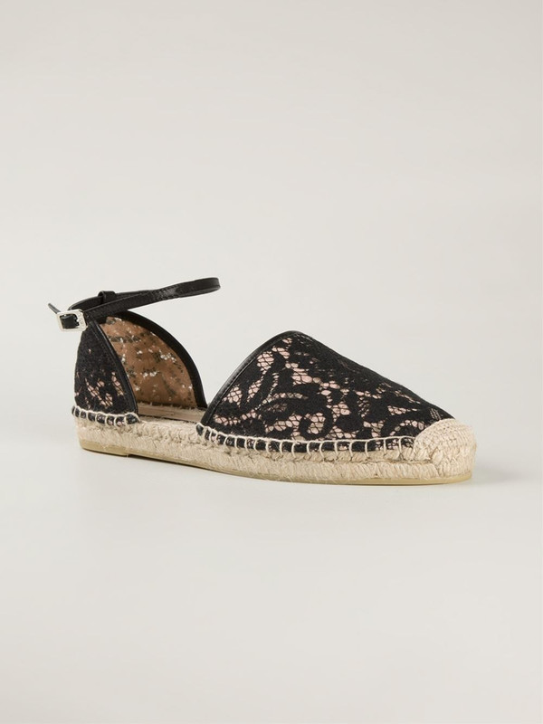 No. 21 Lace espadrille with ankle strap No. 21 Lace espadrille with ankle strap