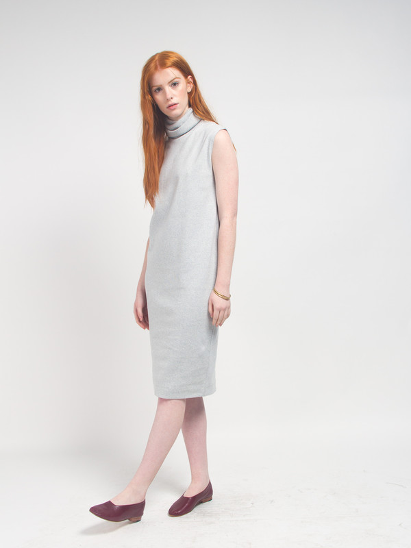 Kowtow Turning Pages Dress Grey Kowtow Turning Pages Dress Grey