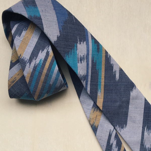 Men's Deshal Ikat Necktie Men's Deshal Ikat Necktie