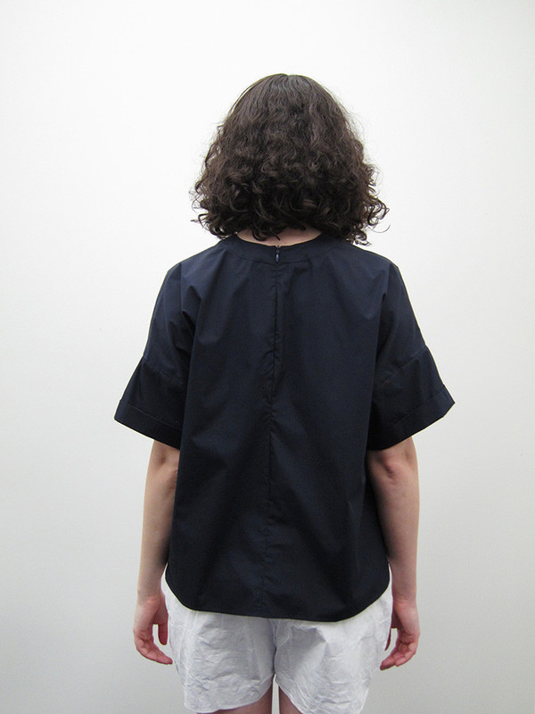 Unisex Suzanne Rae Oversized Pocket T, Cotton/Nylon Unisex Suzanne Rae Oversized Pocket T, Cotton/Nylon