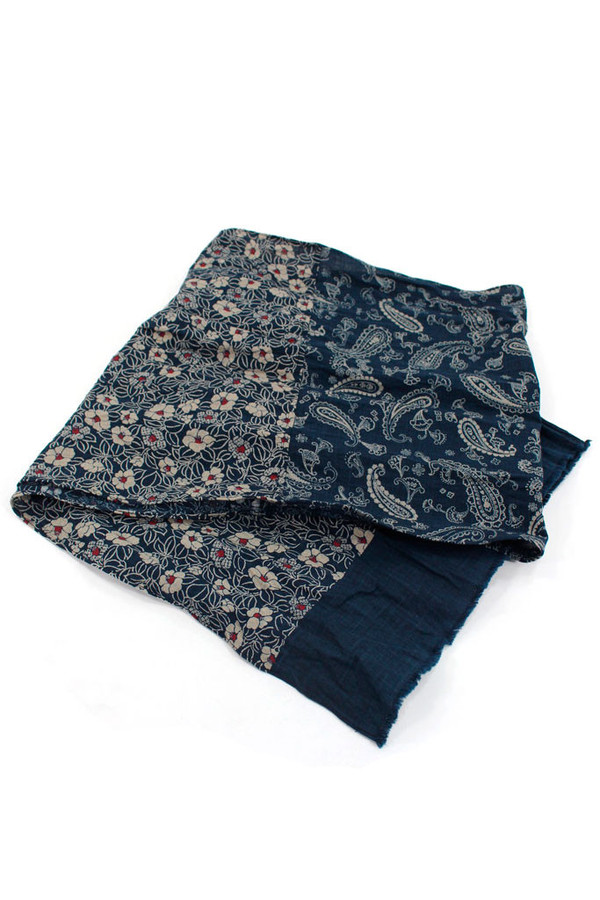 Kiriko Kiji Paisley Tsubaki Scarf Kiriko Kiji Paisley Tsubaki Scarf
