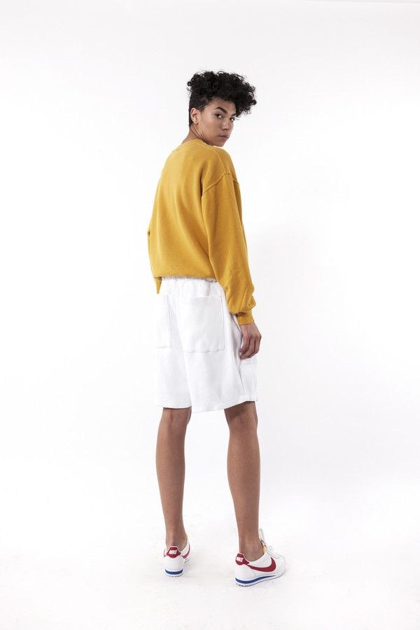 Ikumi Rib Pants (White) Ikumi Rib Pants (White)