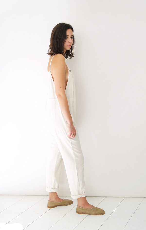 Lacausa RAW SILK OVERALLS Lacausa RAW SILK OVERALLS