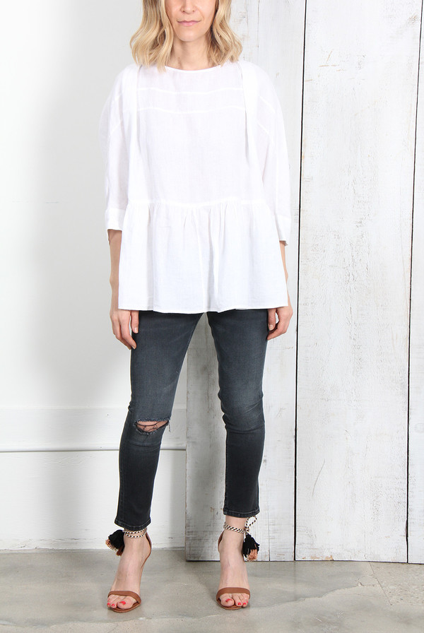 Rachel Comey REUNION TOP IN WHITE Rachel Comey REUNION TOP IN WHITE