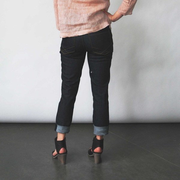 Raleigh Denim Workshop Haywood Skinny Jeans in Raw Indigo Raleigh Denim Workshop Haywood Skinny Jeans in Raw Indigo