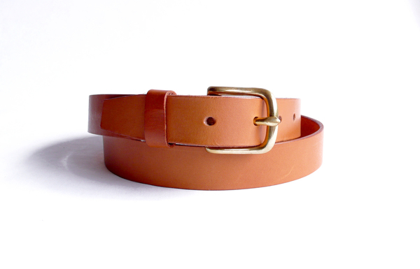 Sara Barner 1.25 in. Belt - Tan Sara Barner 1.25 in. Belt - Tan
