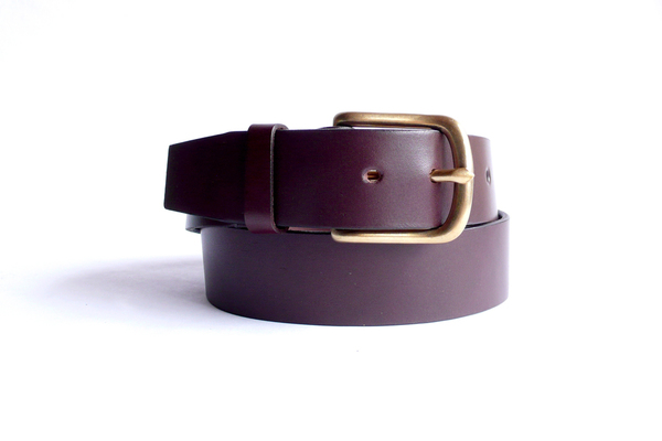 Sara Barner 1.5 in. Belt - Dark Brown Sara Barner 1.5 in. Belt - Dark Brown