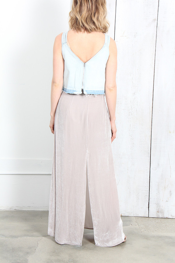 SEA DENIM BRAIDED TOP SEA DENIM BRAIDED TOP